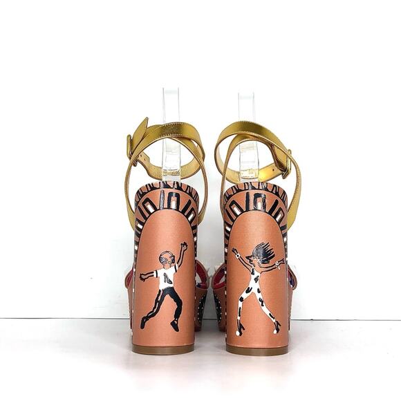 NEW Christian Louboutin Movida Athina 130 Platform Sandals 36 - Picture 4 of 11